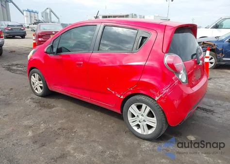 2013 Chevrolet Spark Ls Auto из США, поврежденный, VIN KL8CB6S96DC625389